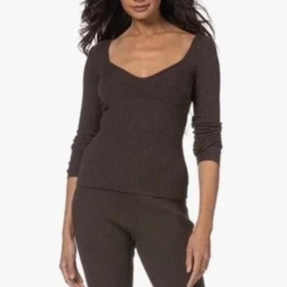 Skin Worldwide Meg Cashmere Blend Knit Top NWT